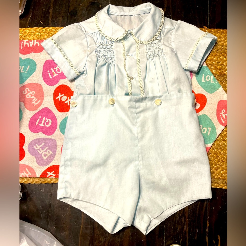 Boutique baby romper